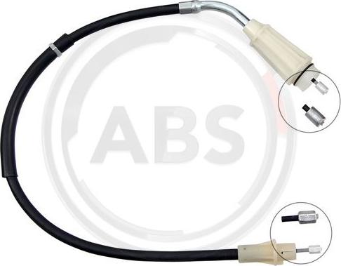 A.B.S. K17600 - Cable, parking brake parts5.com