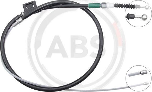 A.B.S. K17269 - Cable de accionamiento, freno de estacionamiento parts5.com