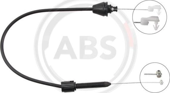 A.B.S. K37450 - Accelerator Cable parts5.com