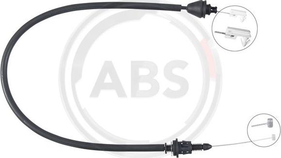 A.B.S. K37540 - Accelerator Cable parts5.com