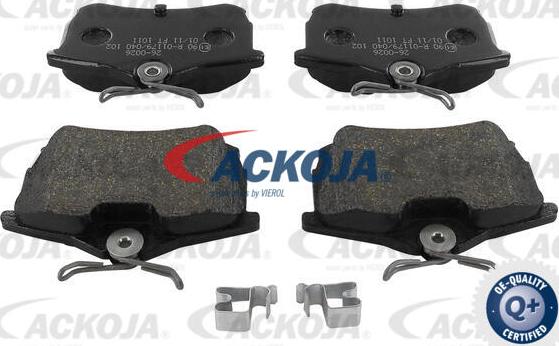 ACKOJAP A26-0026 - Brake Pad Set, disc brake parts5.com