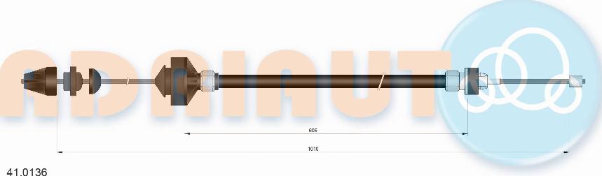 Adriauto 41.0136 - Tross,sidurikasutus parts5.com