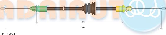 Adriauto 41.0235.1 - Zicovod,rocna zavora parts5.com