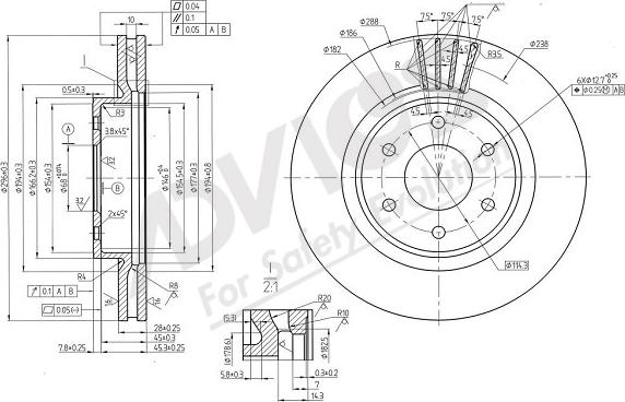 ADVICS-SEA B6F241 - Piduriketas parts5.com