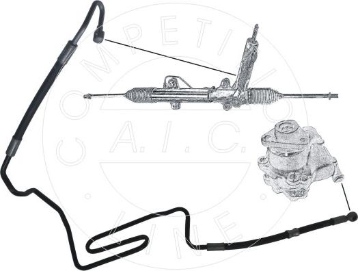 AIC 54953 - Furtun hidraulic, sistem de directie parts5.com