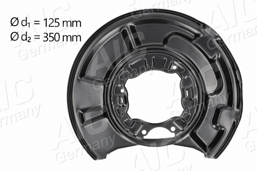 AIC 55099 - Lim za zaštitu od prskanja, kočni disk parts5.com