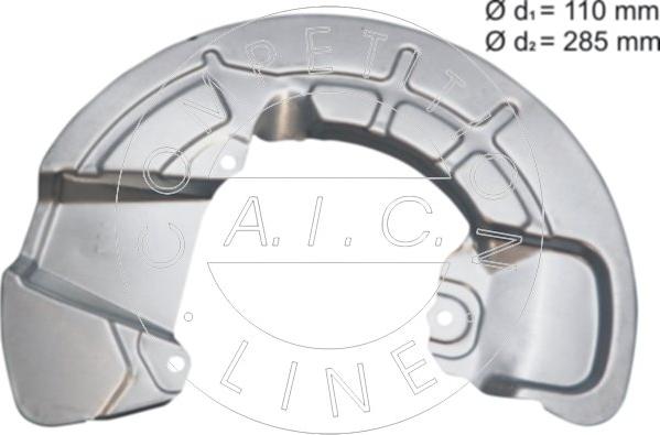 AIC 58831 - Protectie stropire,disc frana parts5.com