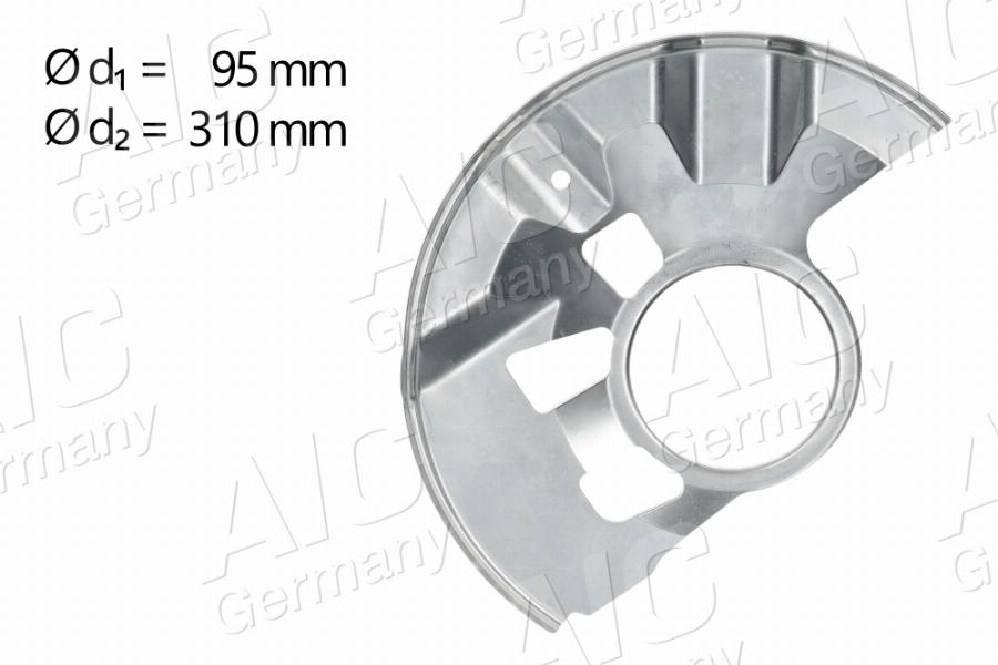 AIC 57614 - Splash Panel, guard, brake disc parts5.com