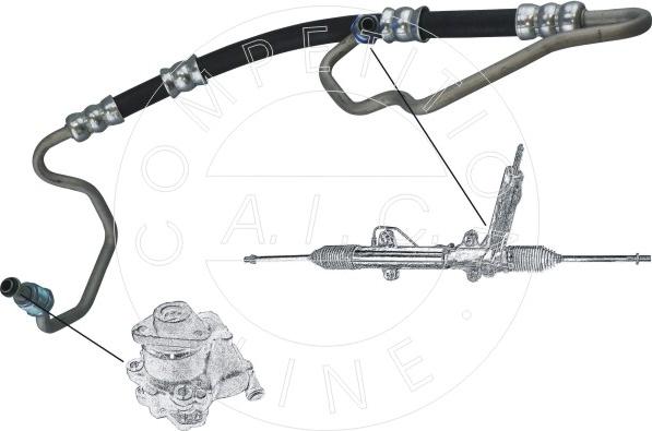 AIC 57182 - Hydraulic Hose, steering system parts5.com