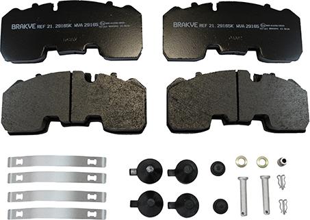 AIR FREN 21.29165 - Brake Pad Set, disc brake parts5.com
