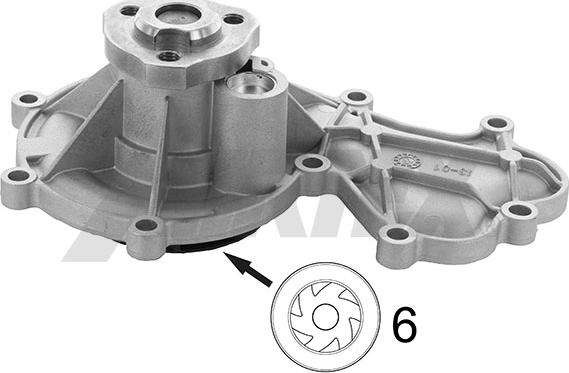 Airtex 1985 - Pumpa za vodu parts5.com