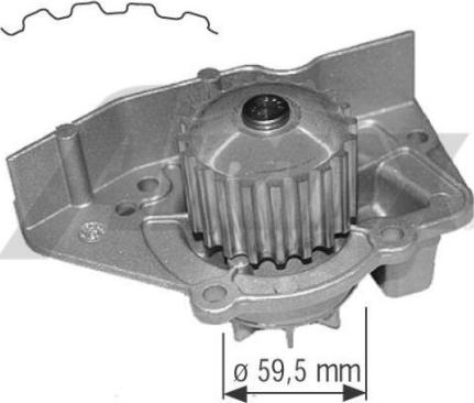 Airtex 1564 - Su pompası parts5.com