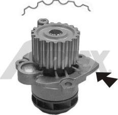 Airtex 1670 - Αντλία νερού parts5.com