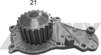 Airtex 1673 - Pompe à eau parts5.com