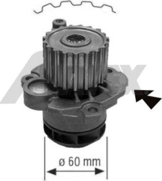 Airtex 1777 - Bomba de agua parts5.com