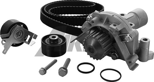 Airtex WPK-185701 - Set pompa apa + curea dintata parts5.com