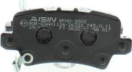 AISIN BPFO-2002 - Brake Pad Set, disc brake parts5.com