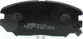 AISIN BPHY-1010 - Sada brzdových destiček, kotoučová brzda parts5.com