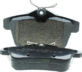 AISIN BPPE-2010 - Brake Pad Set, disc brake parts5.com