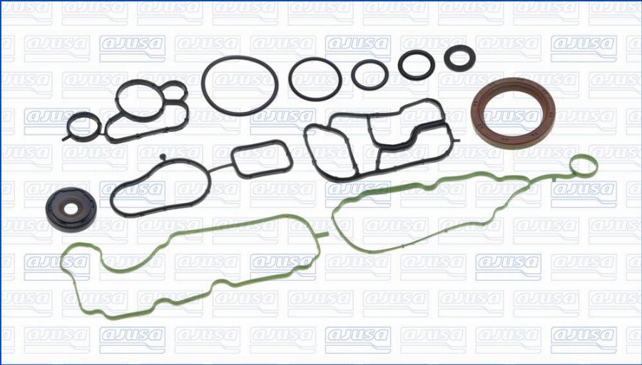 Ajusa 54162800 - Komplet tesnil, ohisje (blok) motorja parts5.com