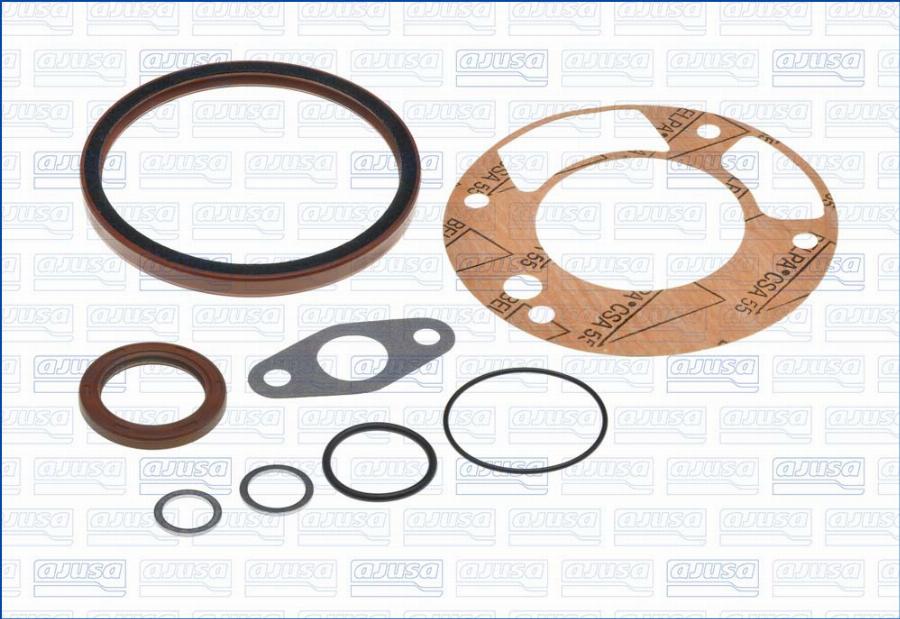 Ajusa 54124700 - Komplet tesnil, ohisje (blok) motorja parts5.com