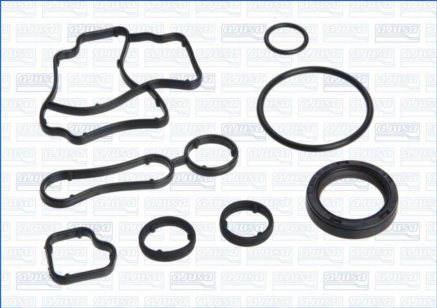 Ajusa 54176000 - Zestaw uszczelek, skrzynia korbowa parts5.com