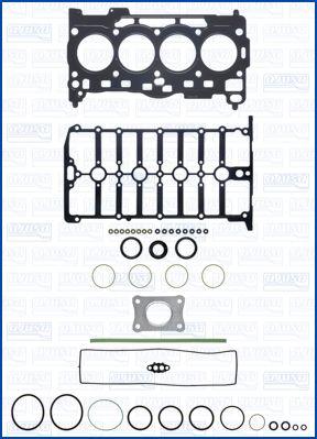 Ajusa 52432900 - Komplet tesnil, glava valja (cilindra) parts5.com