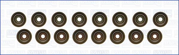 Ajusa 57023100 - Zestaw uszczelniaczy, trzonek zaworu parts5.com