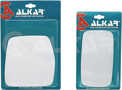 Alkar 9501852 - Sticla oglinda, oglinda retrovizoare exterioara parts5.com