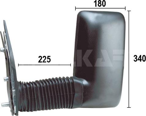 Alkar 9219977 - Oglinda exterioara parts5.com