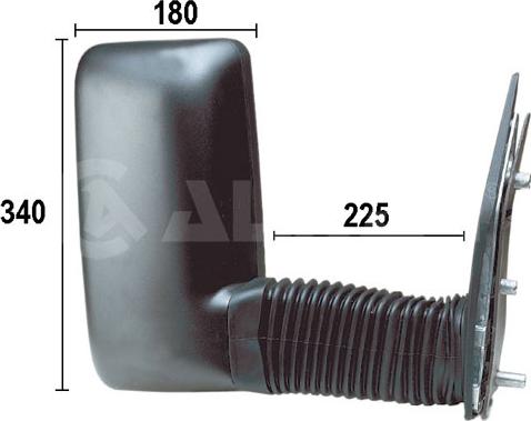 Alkar 9220977 - Oglinda exterioara parts5.com