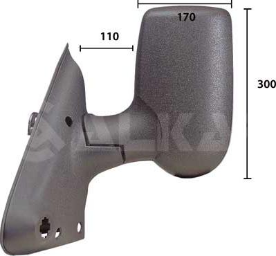 Alkar 9227960 - Oglinda exterioara parts5.com