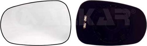 Alkar 6434164 - Mirror Glass, outside mirror parts5.com