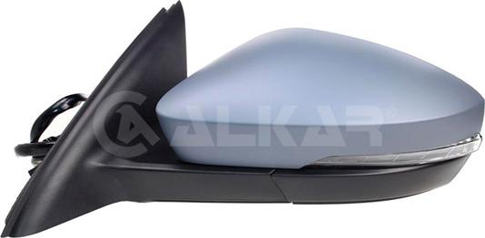 Alkar 6140561 - Oglinda exterioara parts5.com