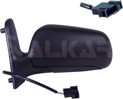 Alkar 6139800 - Rétroviseur extérieur parts5.com