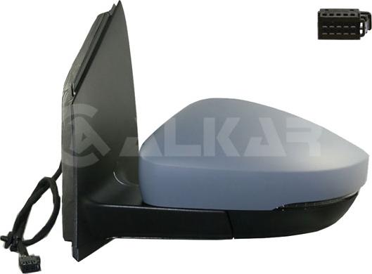 Alkar 6135123 - Retrovisor exterior parts5.com