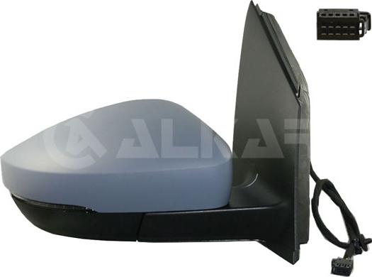 Alkar 6143123 - Oglinda exterioara parts5.com