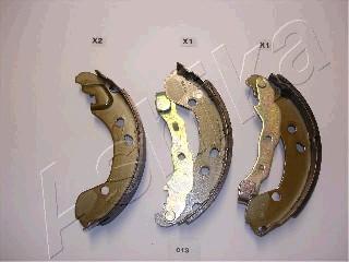 Ashika 55-00-013 - Garnitura zavorne celjusti parts5.com