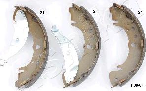 Ashika 55-0H-H08 - Brake Shoe Set parts5.com