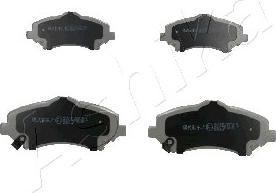 Ashika 50-09-910 - Brake Pad Set, disc brake parts5.com