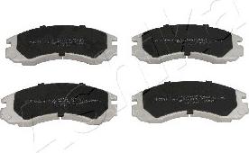 Ashika 50-05-599 - Brake Pad Set, disc brake parts5.com