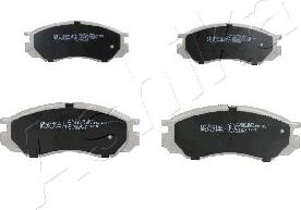 Ashika 50-05-585 - Brake Pad Set, disc brake parts5.com