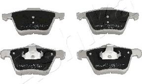 Ashika 50-00-0349 - Brake Pad Set, disc brake parts5.com