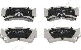 Ashika 50-01-191 - Brake Pad Set, disc brake parts5.com