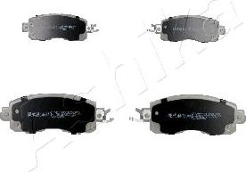 Ashika 50-01-1001 - Brake Pad Set, disc brake parts5.com