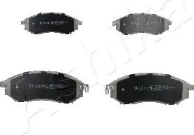 Ashika 50-01-115 - Brake Pad Set, disc brake parts5.com