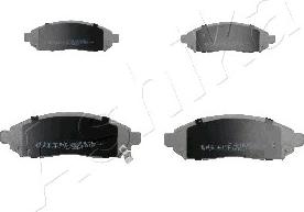 Ashika 50-01-121 - Brake Pad Set, disc brake parts5.com