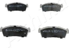 Ashika 50-08-825 - Brake Pad Set, disc brake parts5.com