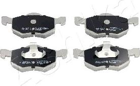 Ashika 50-03-322 - Brake Pad Set, disc brake parts5.com