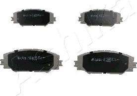 Ashika 50-02-230 - Brake Pad Set, disc brake parts5.com